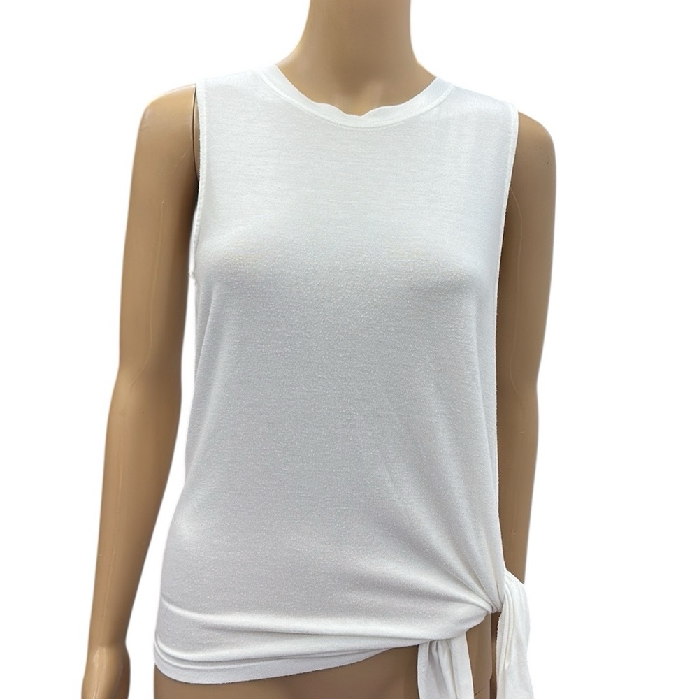 Athleta Cloudlight Sleeveless Asymmetrical or Side Tie Tank Top Shirt Womens S